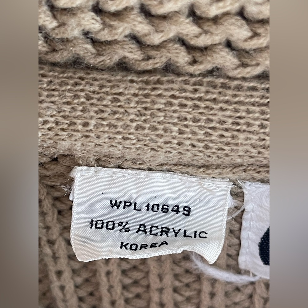 Miller Vintage Horse Cardigan Cowichan Sweater Knit Cowgirl Cowboy Western 70s - Picture 2 of 14